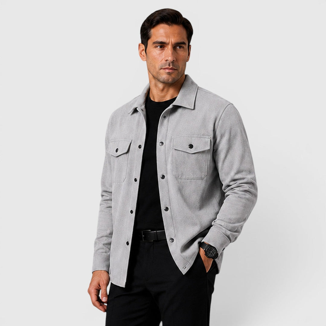 Ruben | Herren Overshirt mit angerauter Optik