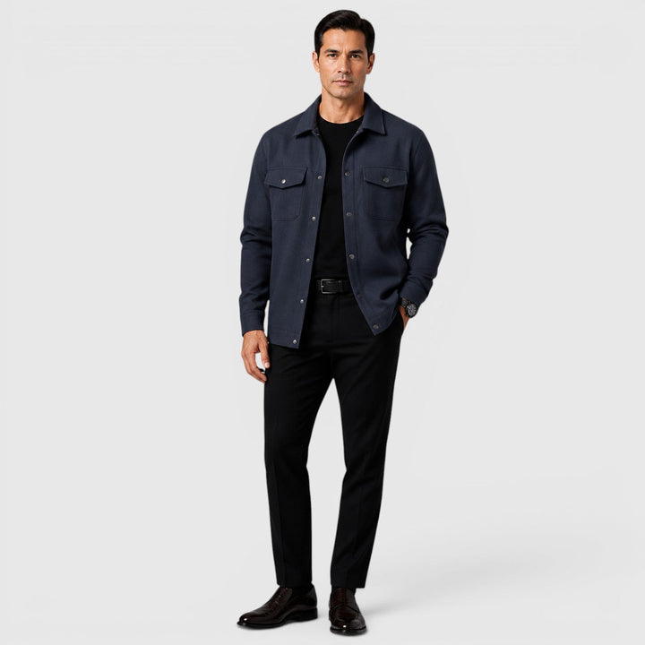 Ruben | Herren Overshirt mit angerauter Optik