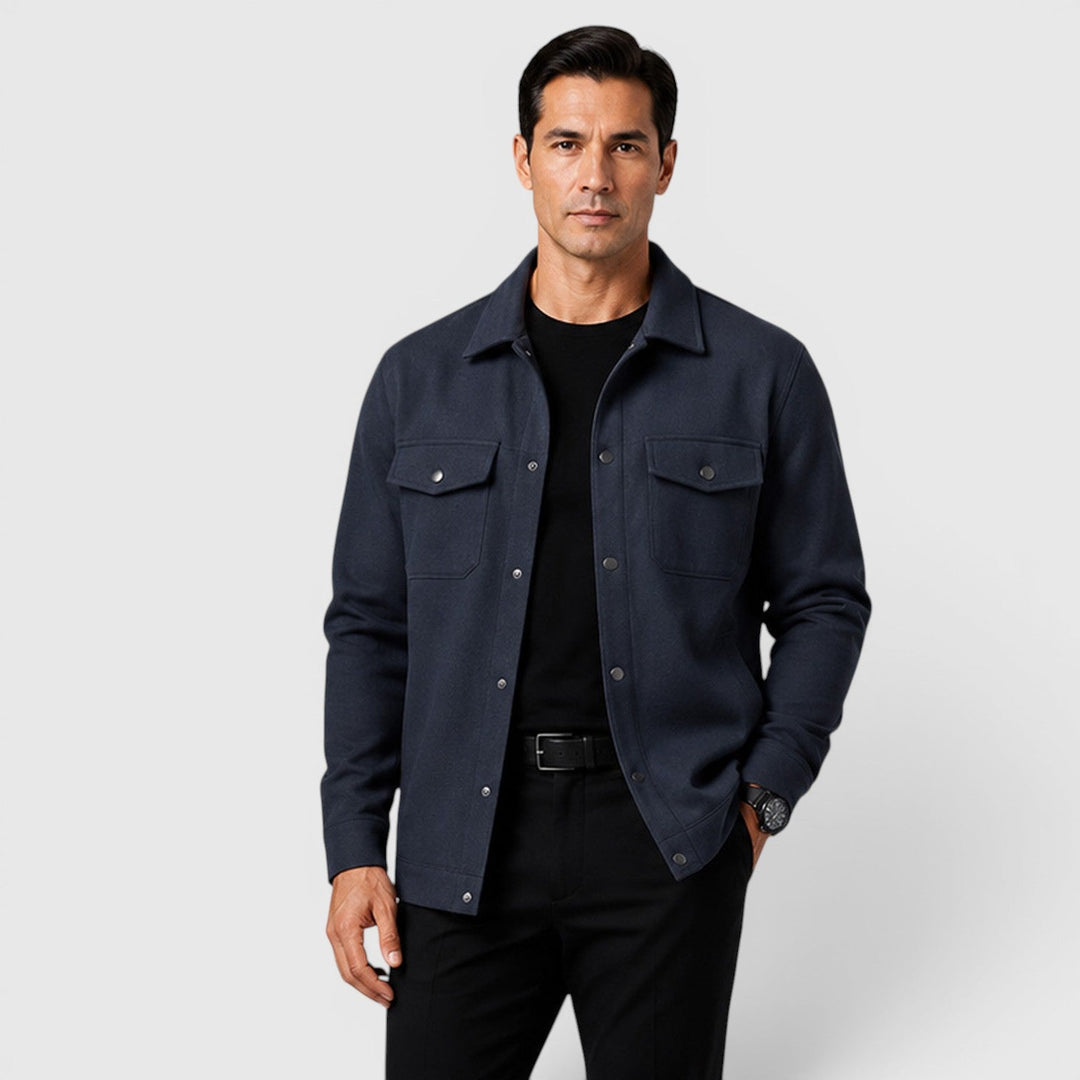 Ruben | Herren Overshirt mit angerauter Optik