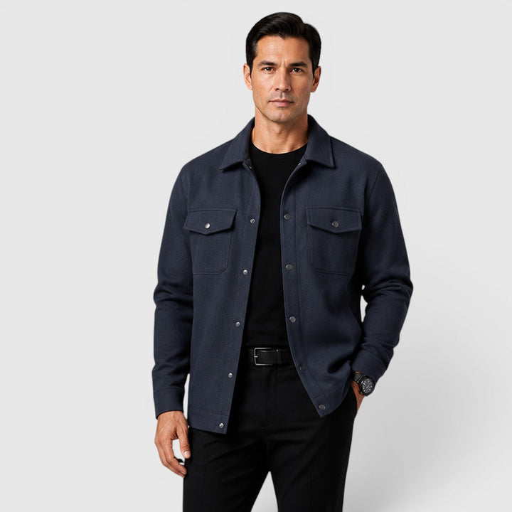 Ruben | Herren Overshirt mit angerauter Optik