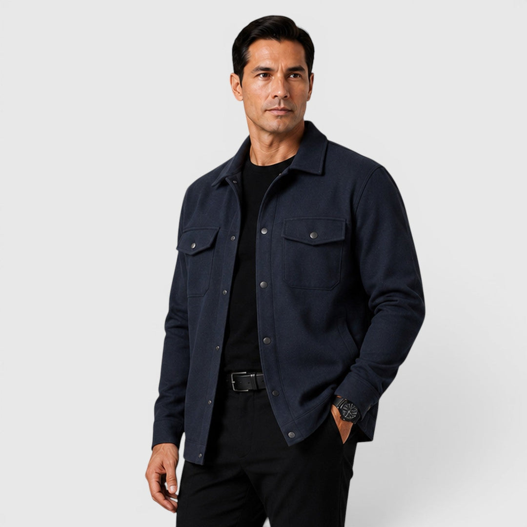 Ruben | Herren Overshirt mit angerauter Optik