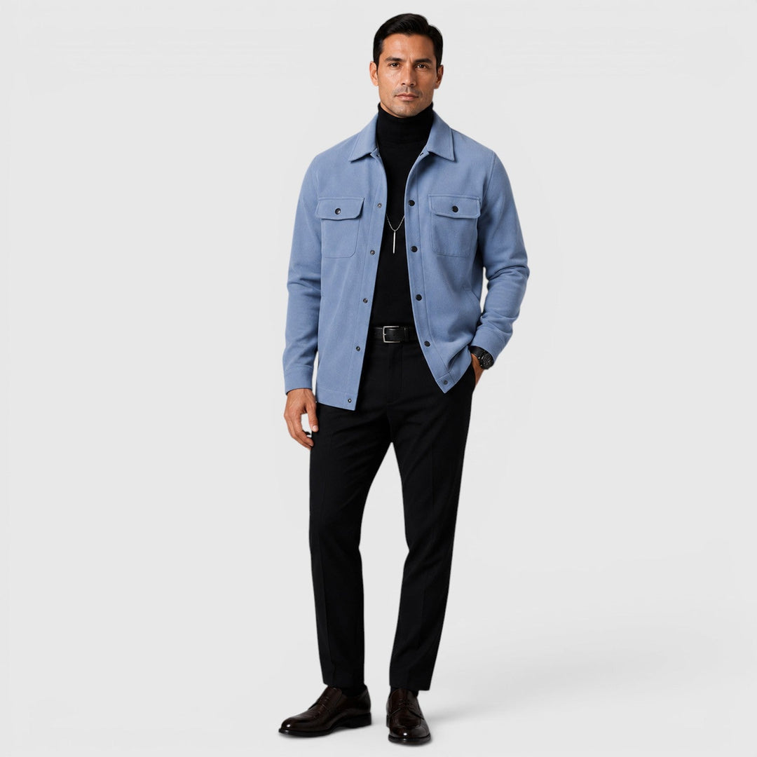 Ruben | Herren Overshirt mit angerauter Optik