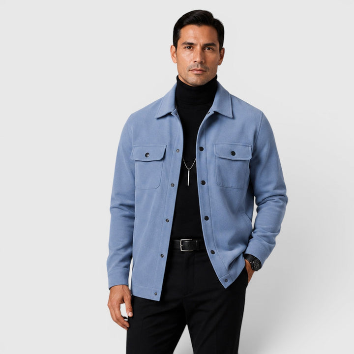 Ruben | Herren Overshirt mit angerauter Optik