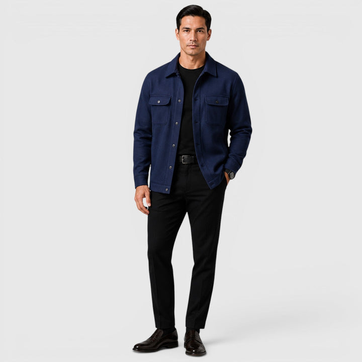 Ruben | Herren Overshirt mit angerauter Optik