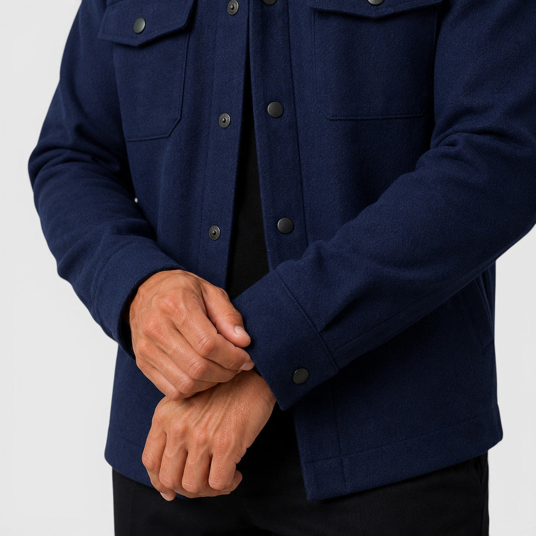 Ruben | Herren Overshirt mit angerauter Optik
