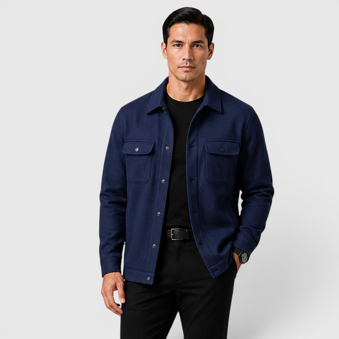Ruben | Herren Overshirt mit angerauter Optik