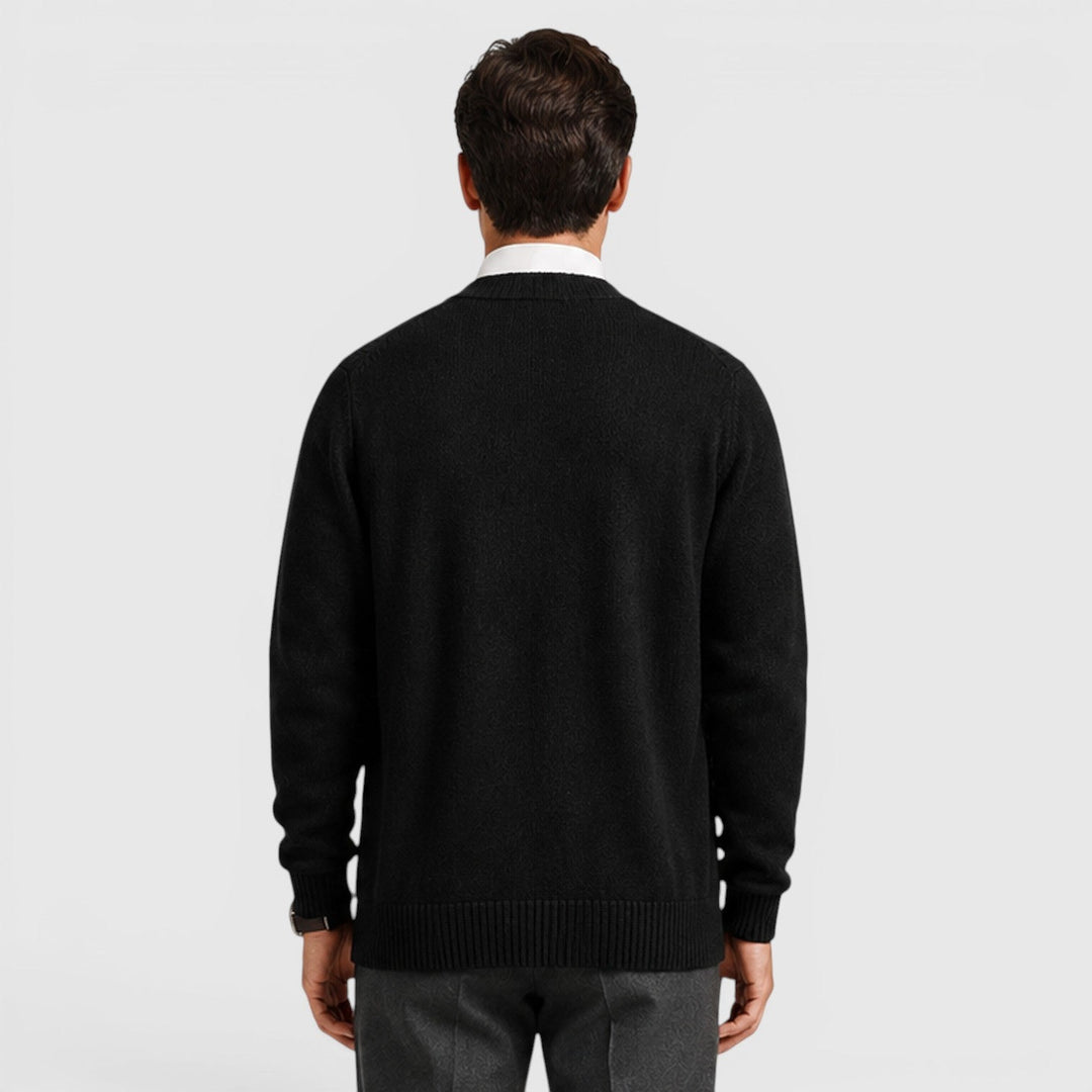 Sander | Herren Cardigan mit Knopfleiste