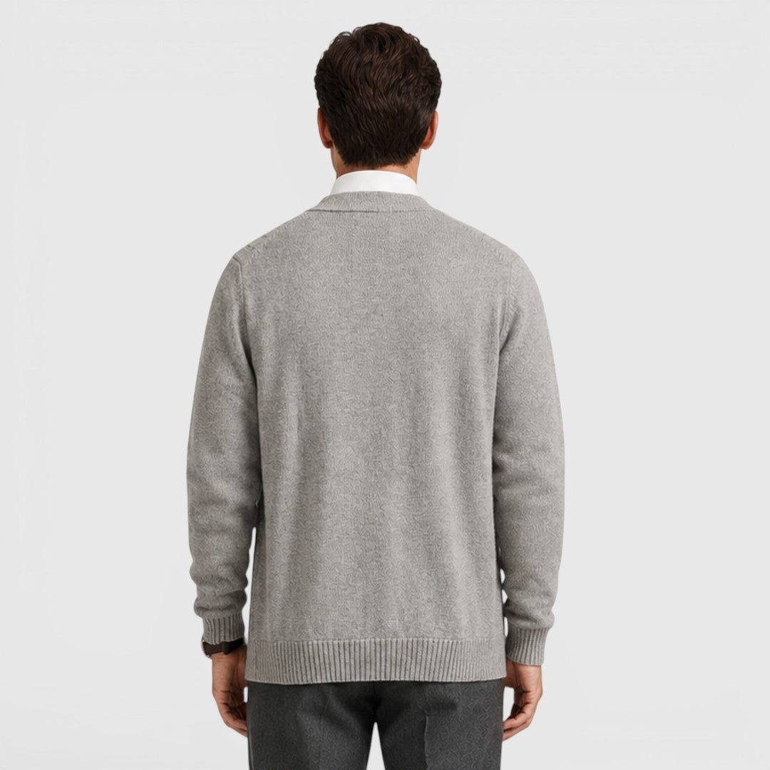 Sander | Herren Cardigan mit Knopfleiste