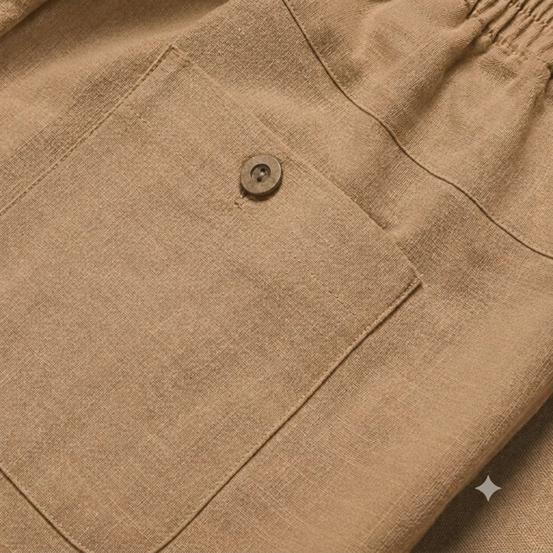 Anton | Herren Leinenhose mit geradem Bein