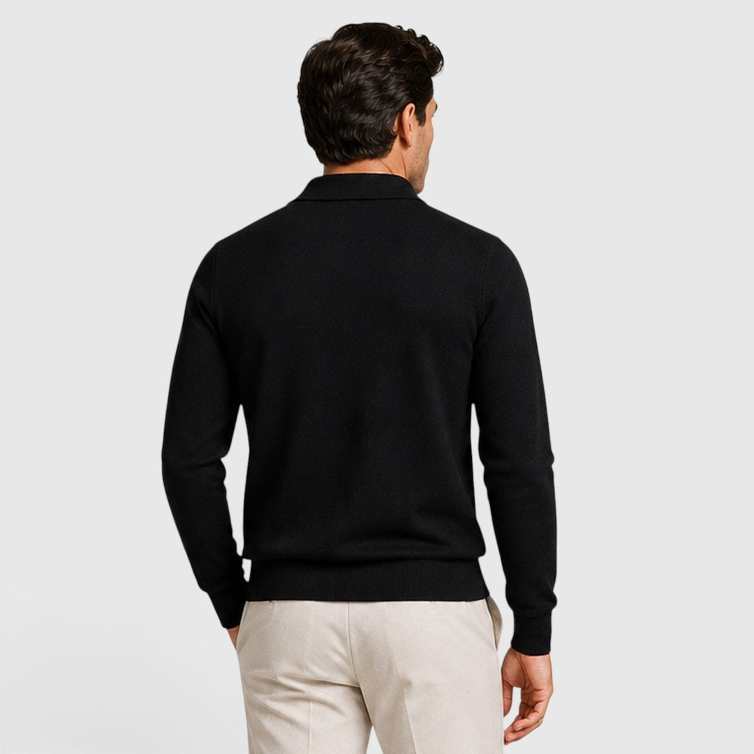 Niklas | Herren Strick Jacke mit Reißverschluss