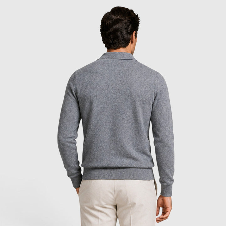 Niklas | Herren Strick Jacke mit Reißverschluss