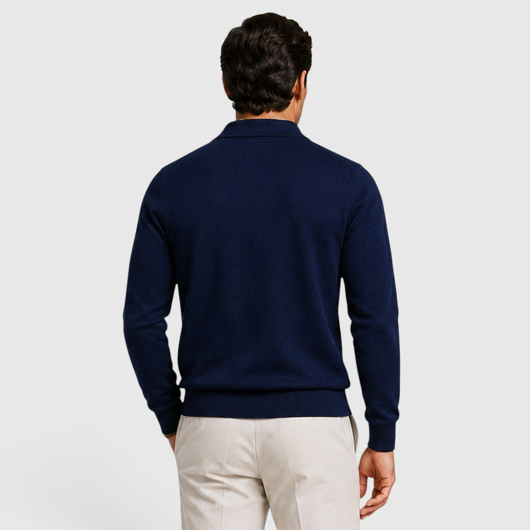 Niklas | Herren Strick Jacke mit Reißverschluss