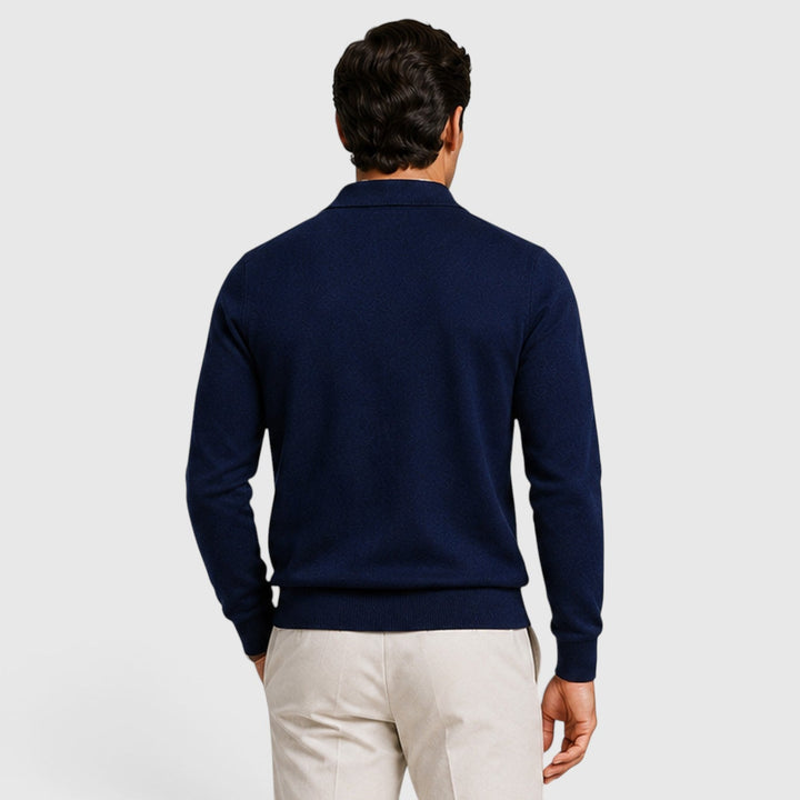 Niklas | Herren Strick Jacke mit Reißverschluss