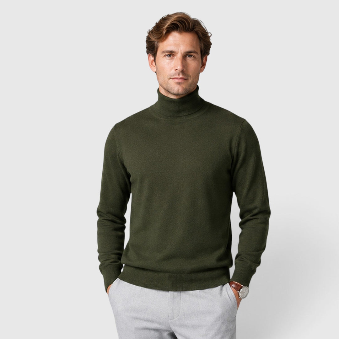 Armin | Herren Rollkragenpullover locker