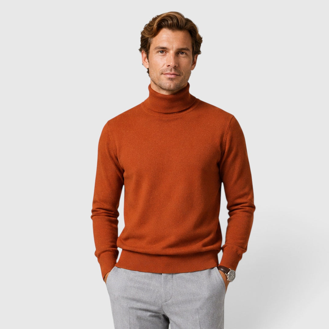 Armin | Herren Rollkragenpullover locker