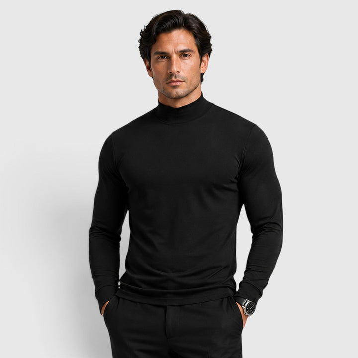 Simon | Herren Rollkragenpullover Slim Fit