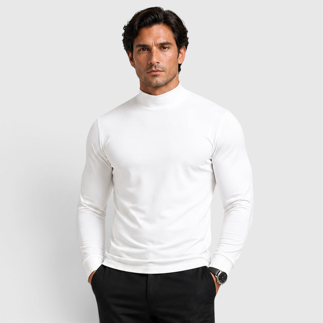 Simon | Herren Rollkragenpullover Slim Fit