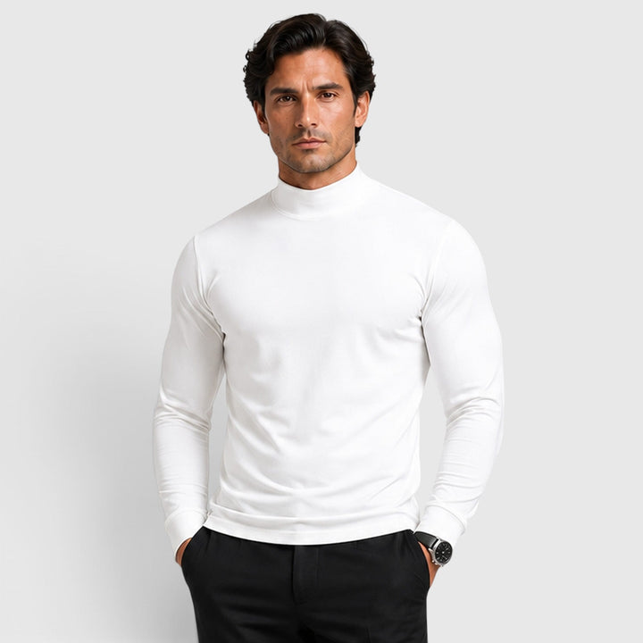 Simon | Herren Rollkragenpullover Slim Fit