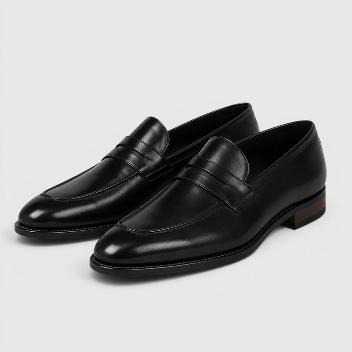 Bruno | Herren Leder Loafer mit eckiger Spitze