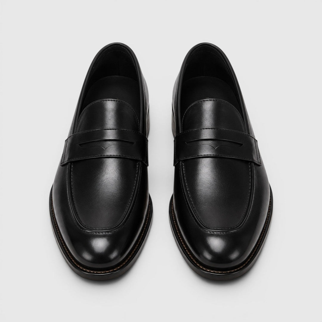 Bruno | Herren Leder Loafer mit eckiger Spitze