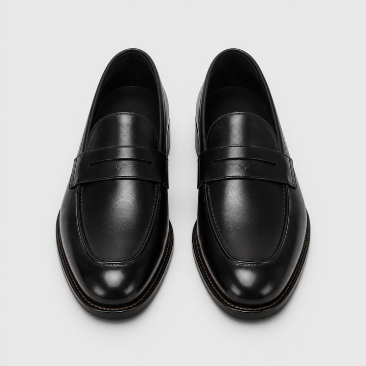 Bruno | Herren Leder Loafer mit eckiger Spitze