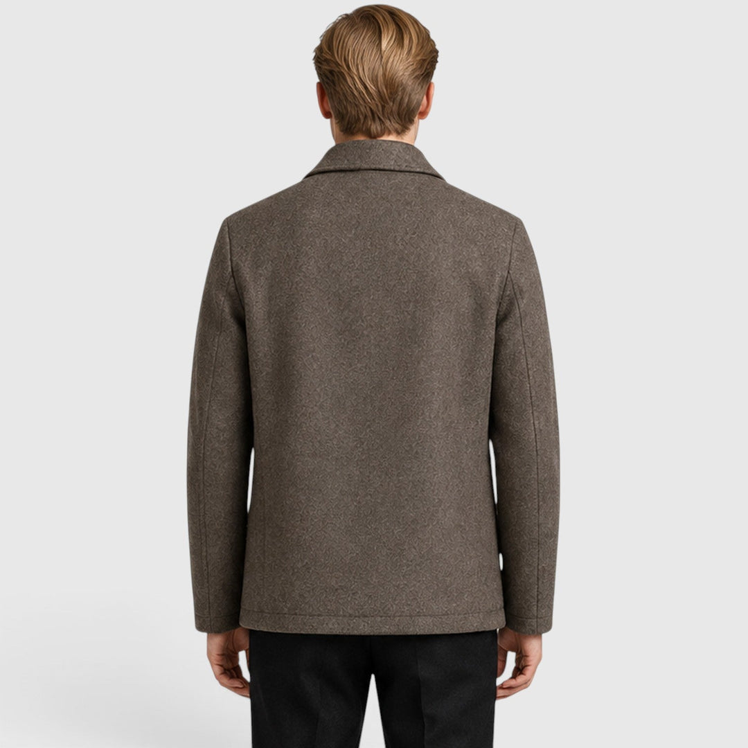 Oliver | Herren Wollmix Zip Jacke