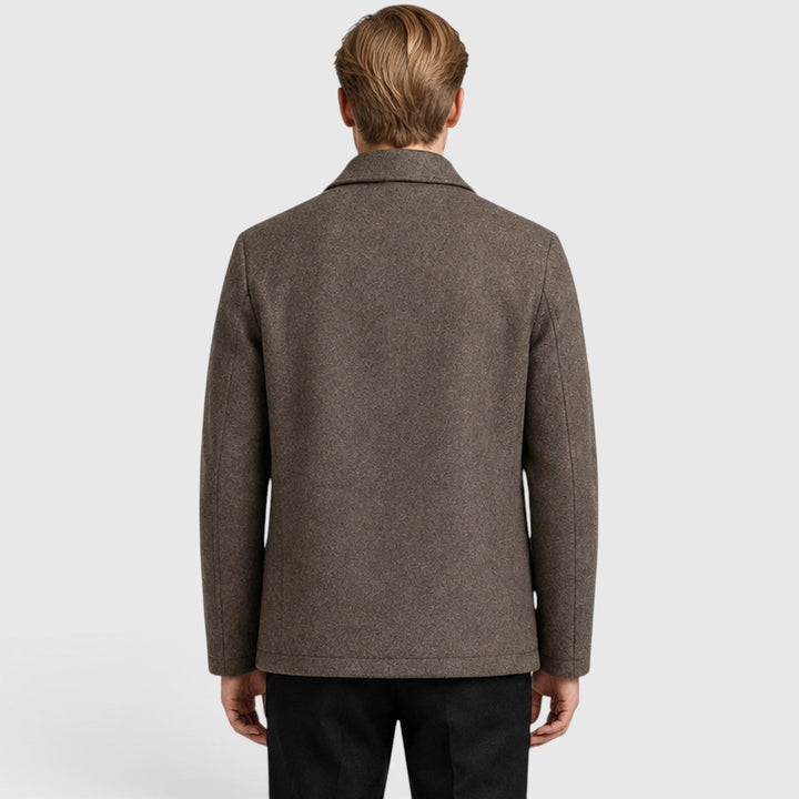 Oliver | Herren Wollmix Zip Jacke