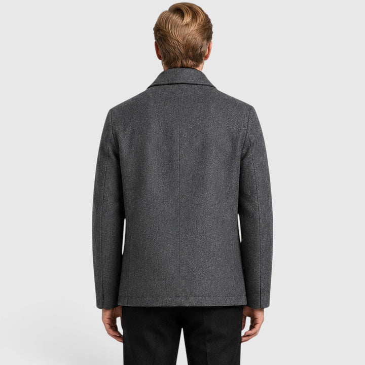 Oliver | Herren Wollmix Zip Jacke