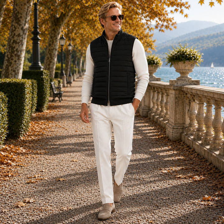 Bastian | Herren Steppweste für Layering
