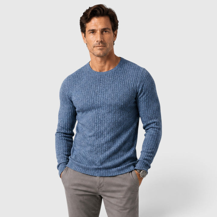 Lorenz | Men's Ribbed-Knit Sweater
