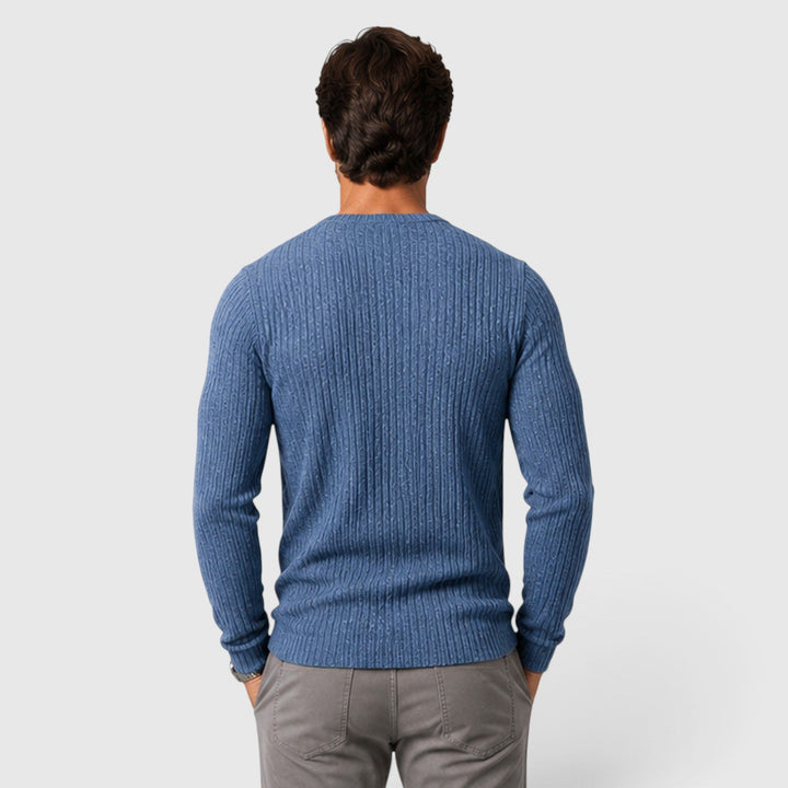 Lorenz | Men's Ribbed-Knit Sweater