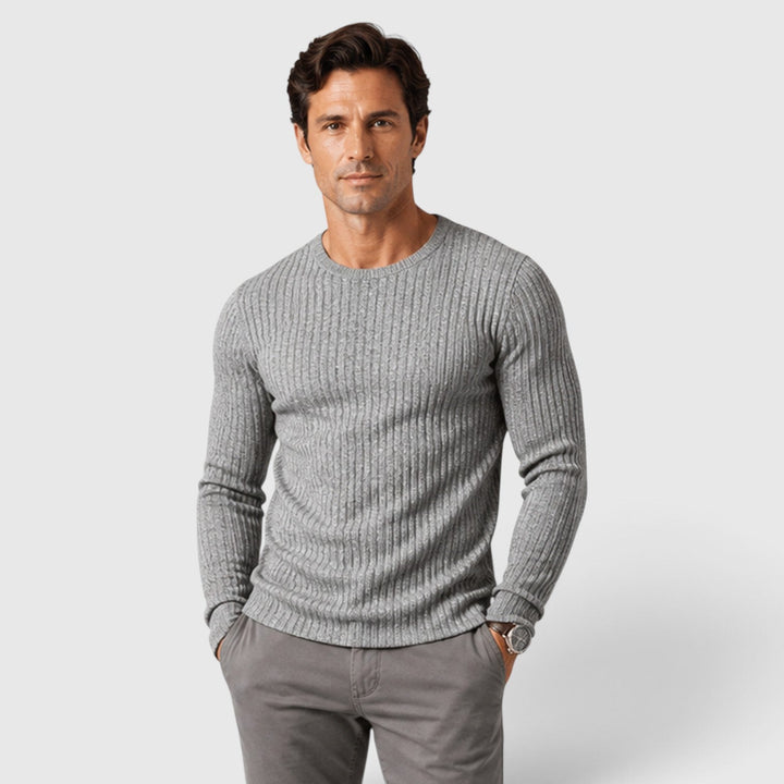 Lorenz | Men's Ribbed-Knit Sweater