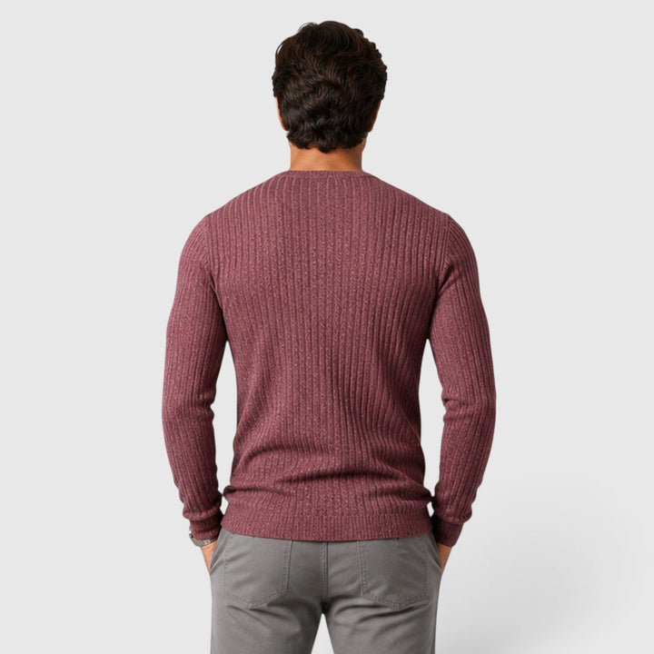 Lorenz | Men's Ribbed-Knit Sweater