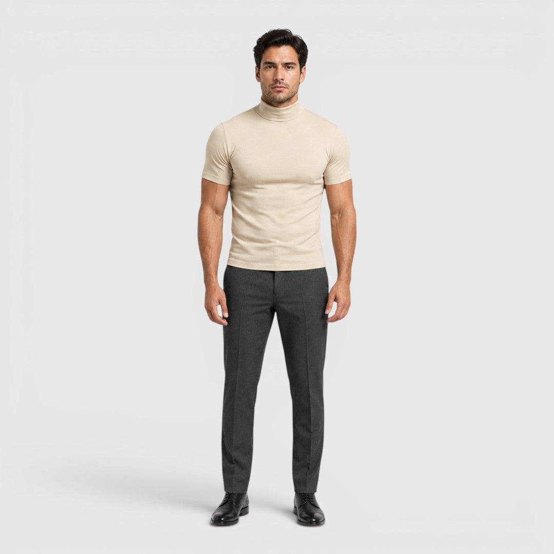 Julian | Men's Mock-Neck T-Shirt