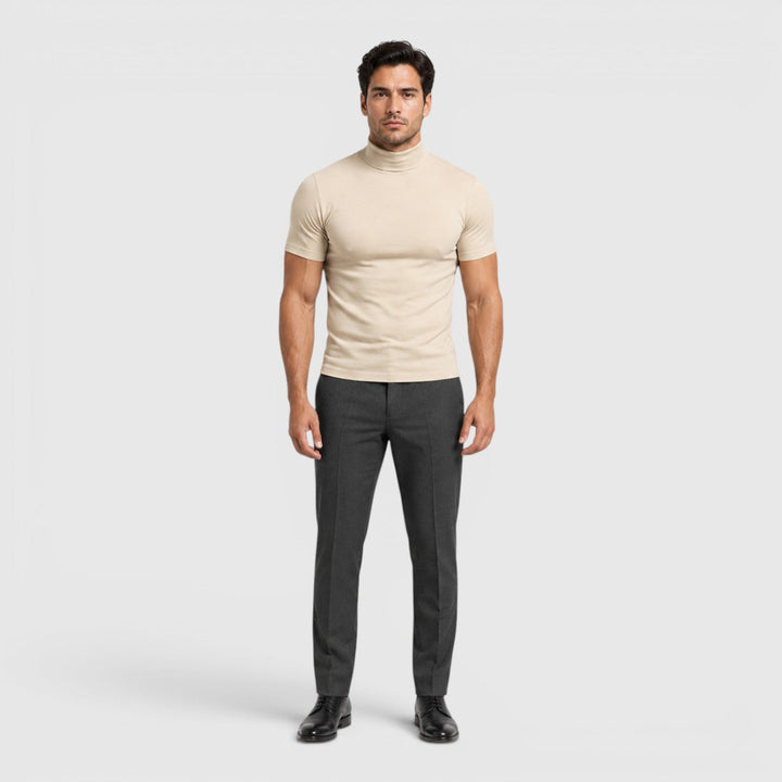 Julian | Men's Mock-Neck T-Shirt