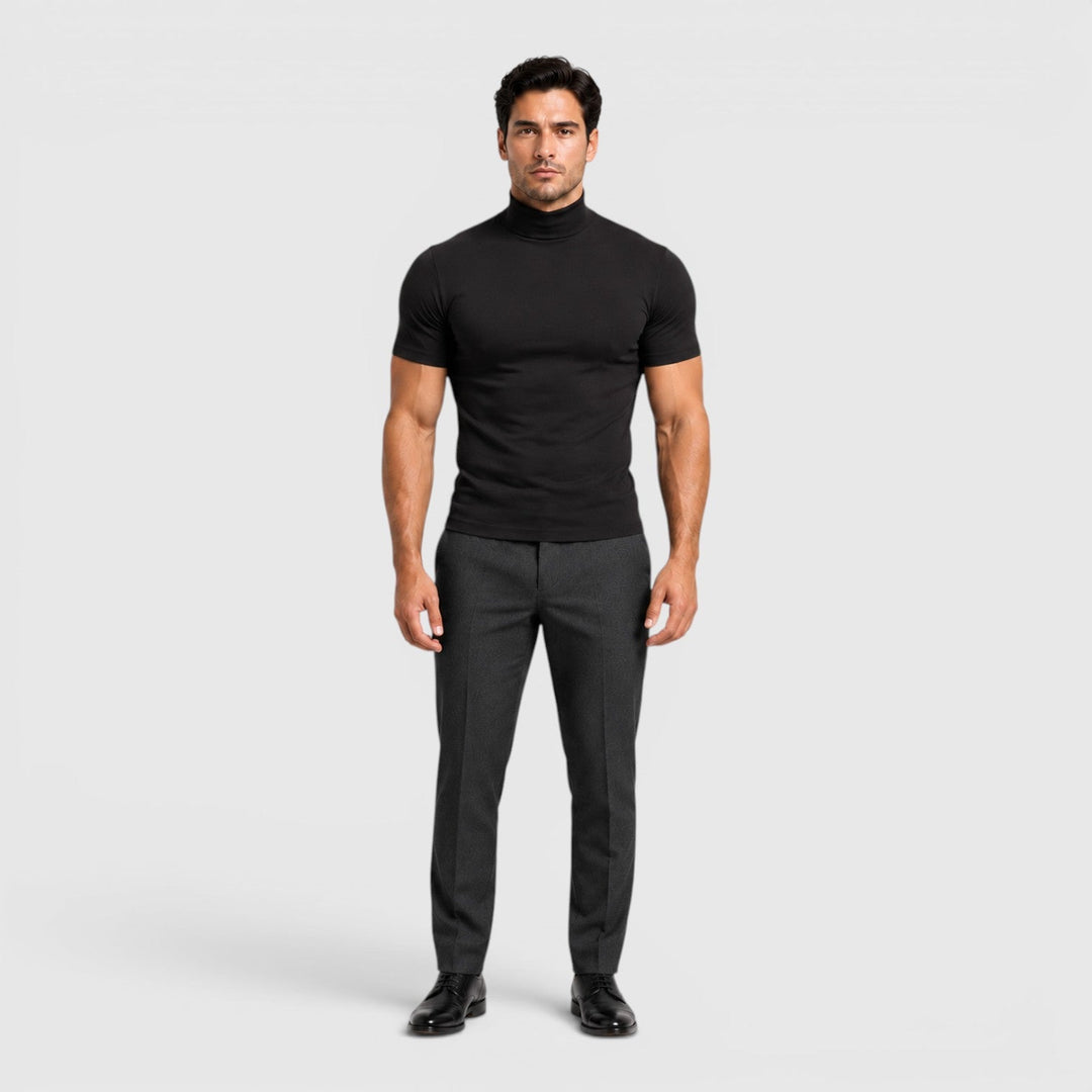 Julian | Men's Mock-Neck T-Shirt