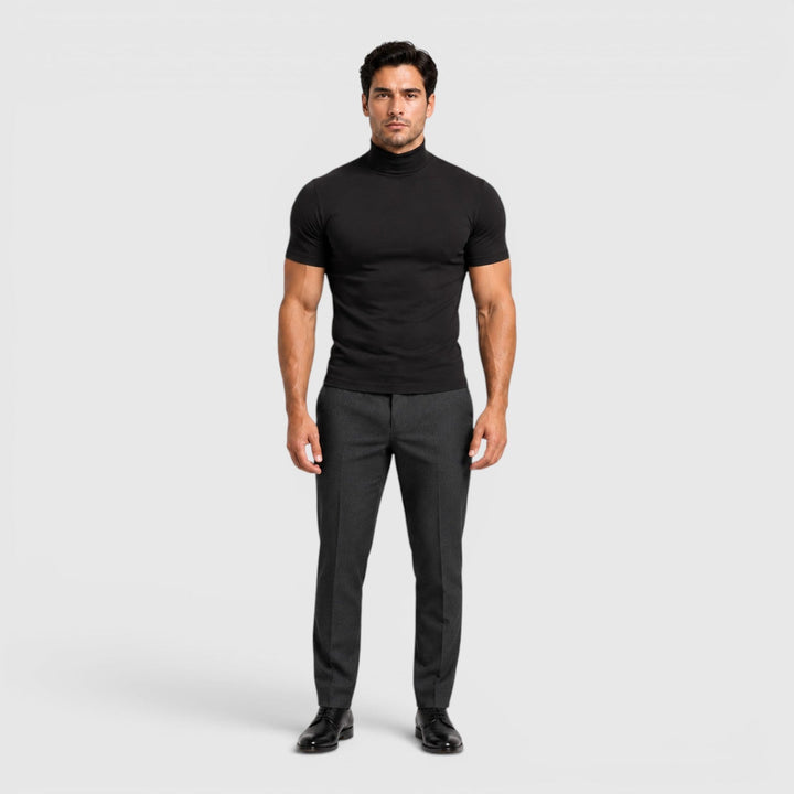 Julian | Men's Mock-Neck T-Shirt