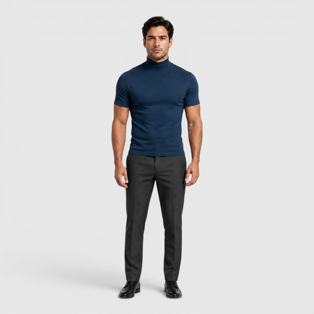 Julian | Men's Mock-Neck T-Shirt