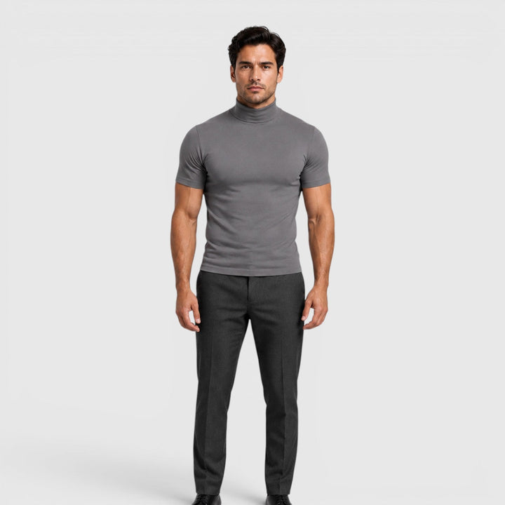 Julian | Men's Mock-Neck T-Shirt