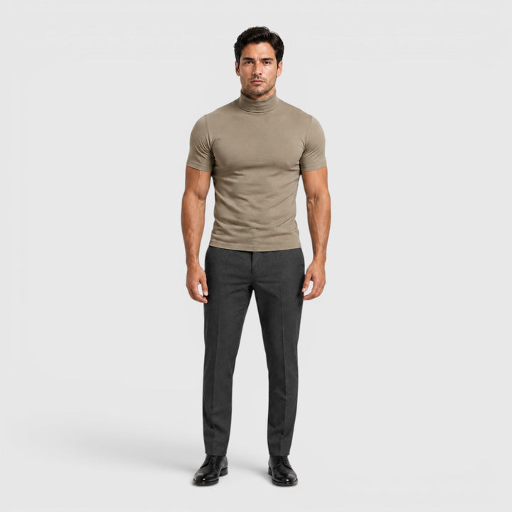 Julian | Men's Mock-Neck T-Shirt