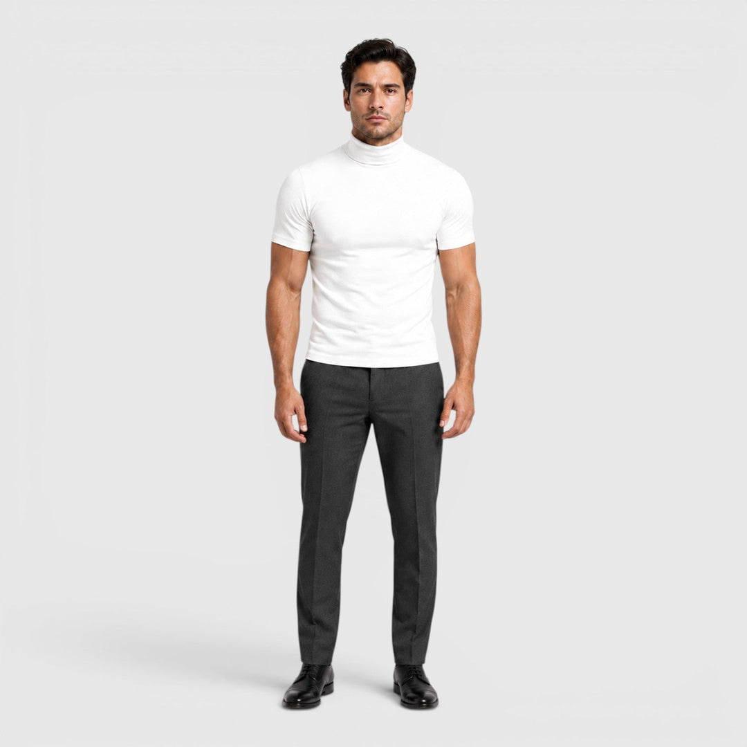Julian | Men's Mock-Neck T-Shirt