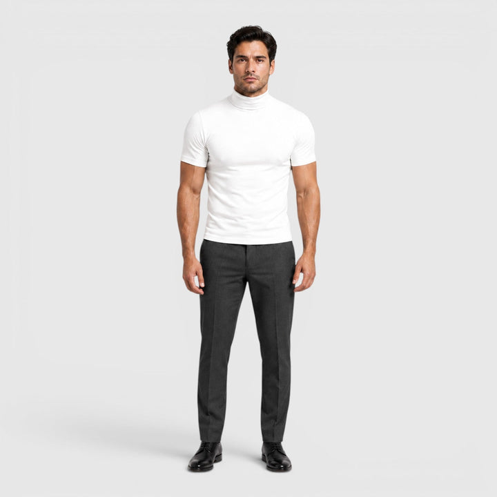 Julian | Men's Mock-Neck T-Shirt