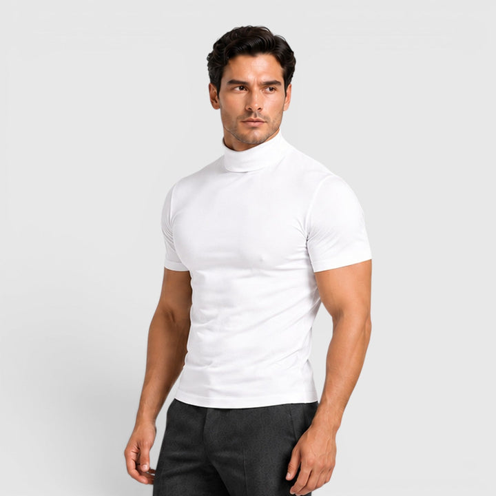Julian | Men's Mock-Neck T-Shirt