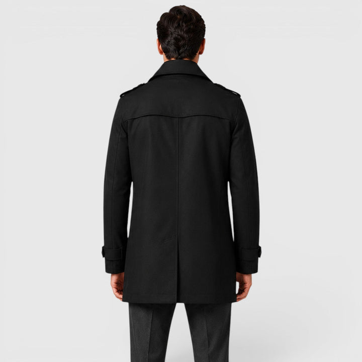 Nicolas | Herren Trenchcoat im Military-Look