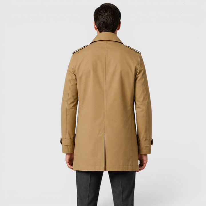 Nicolas | Herren Trenchcoat im Military-Look