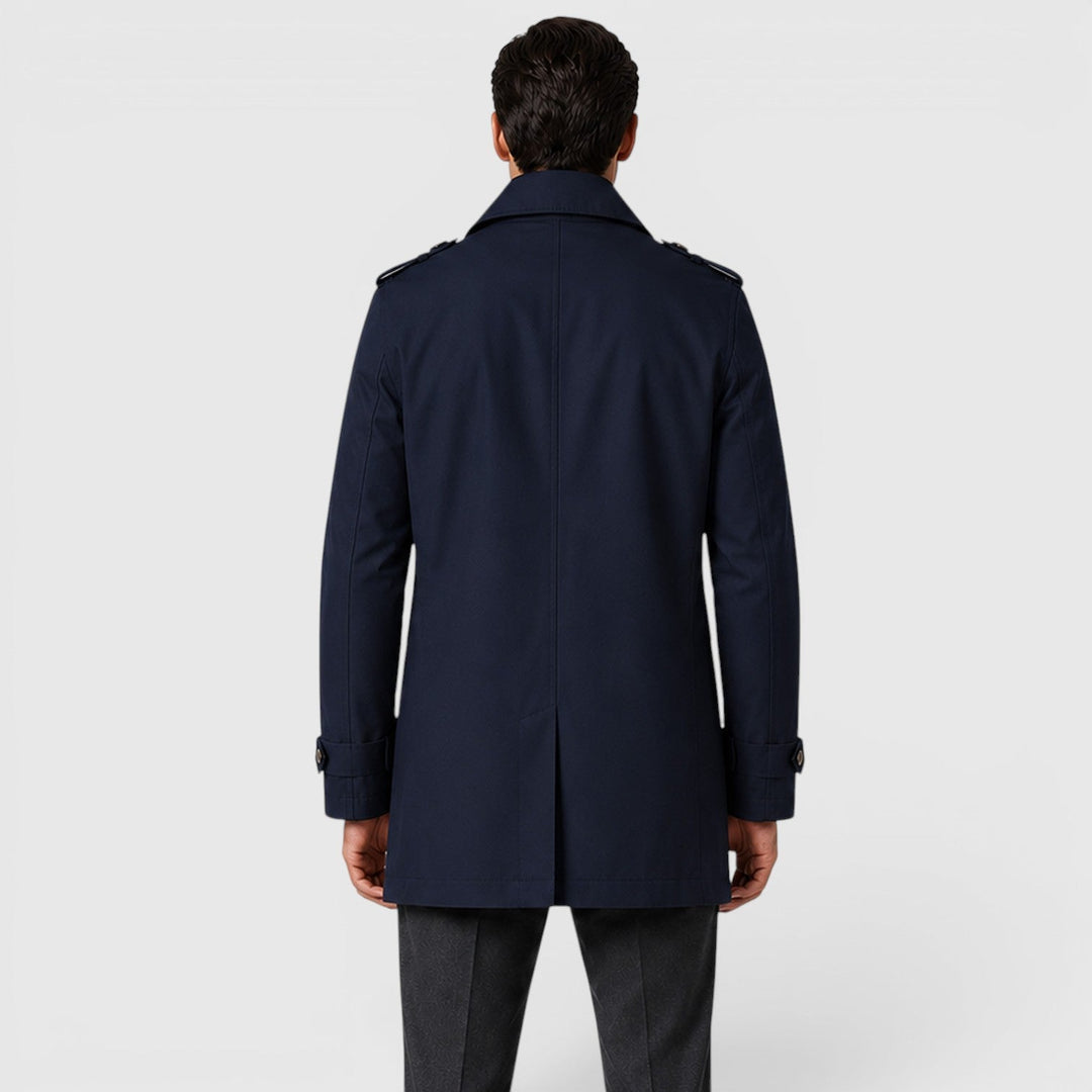 Nicolas | Herren Trenchcoat im Military-Look