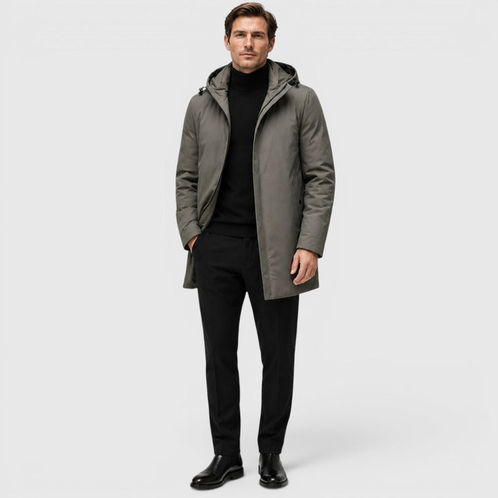 Henrik | Herren Winterjacke mit Kapuze