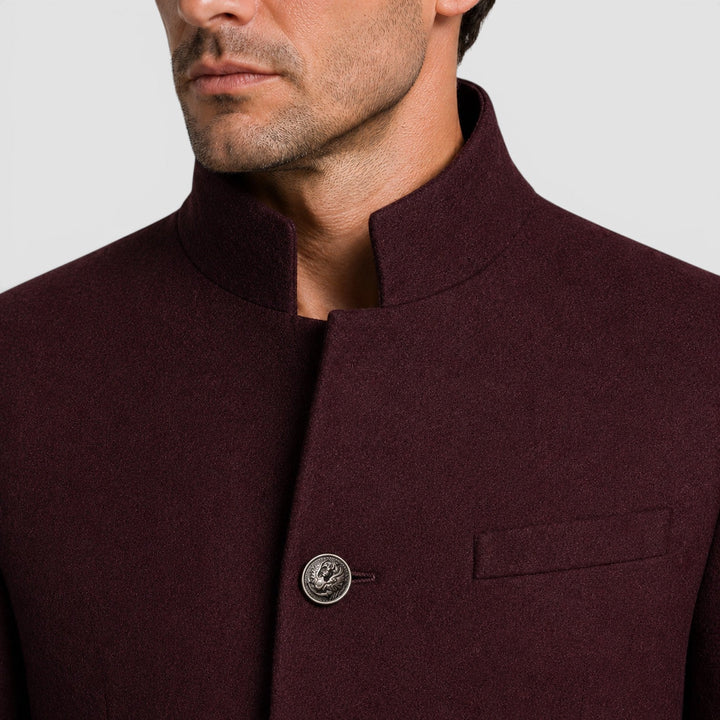 Viktor | Men's Wool Coat for Everyday Wear
