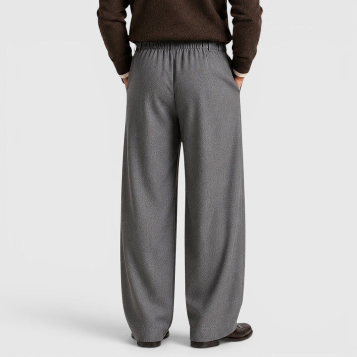 Konrad | Herren Bundfaltenhose mit weitem Bein