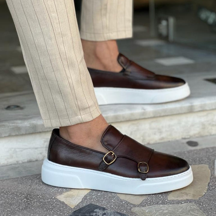 Morris | Herren Leder Loafer mit Schnallen